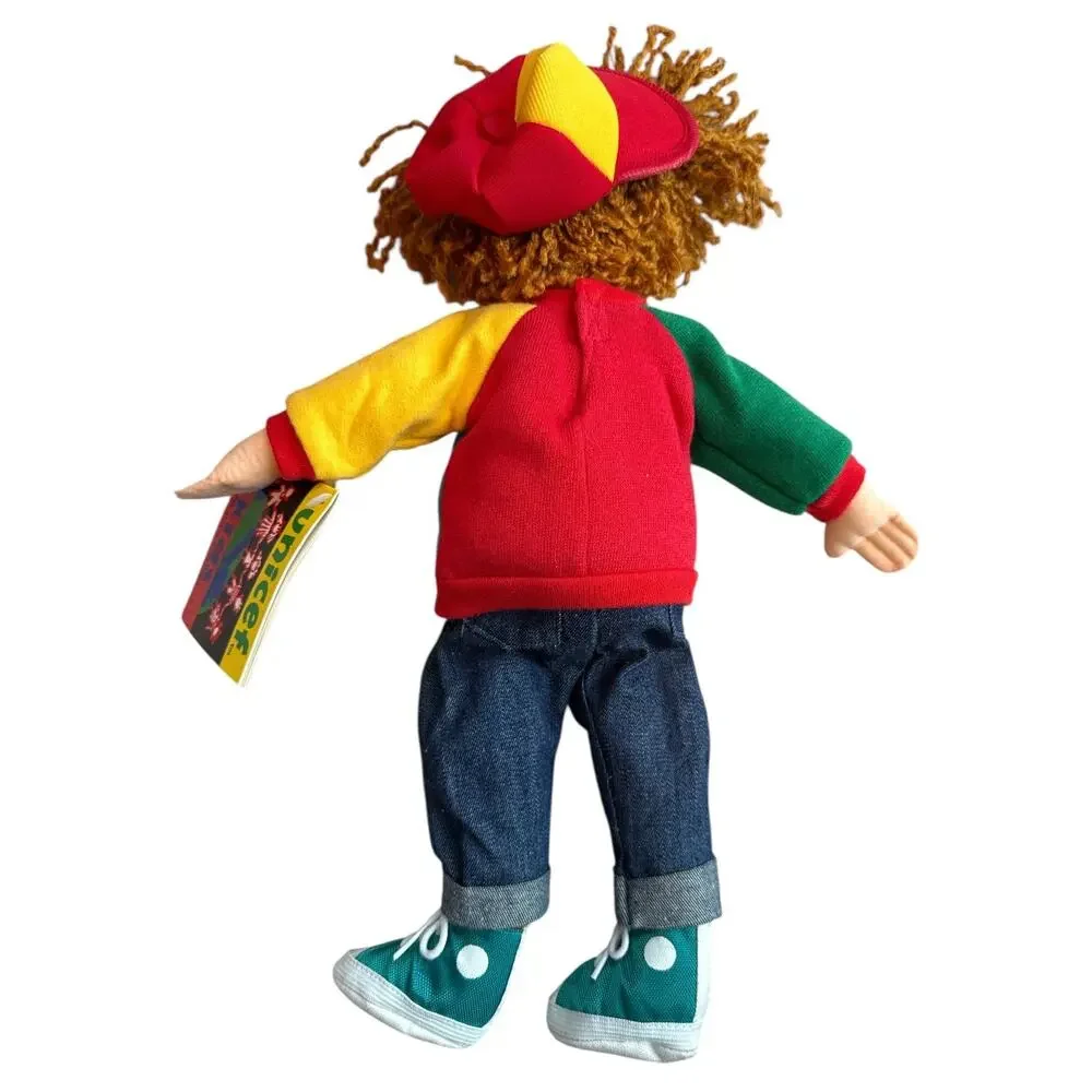 UNICEF Kids Sam USA Cloth Doll 12